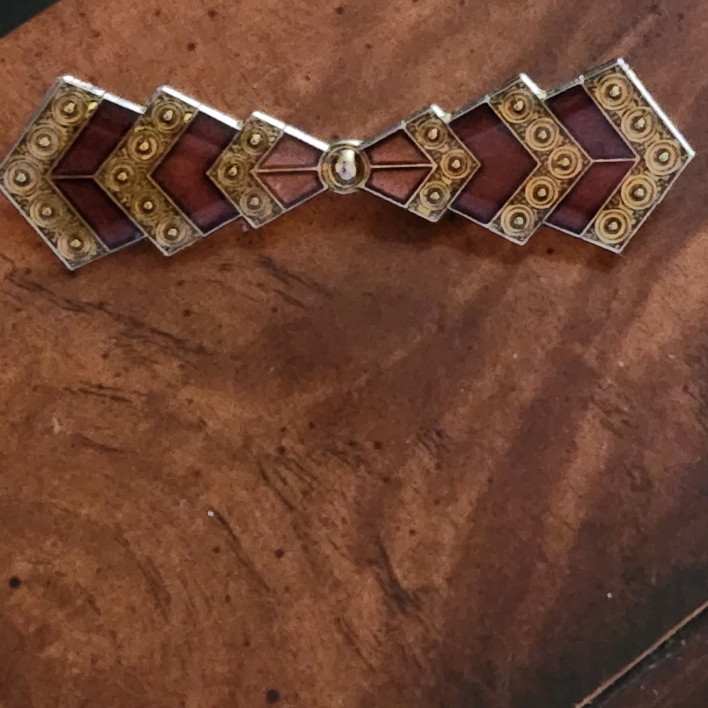 Vintage 1980's Bar Pin - Picture 6 of 7
